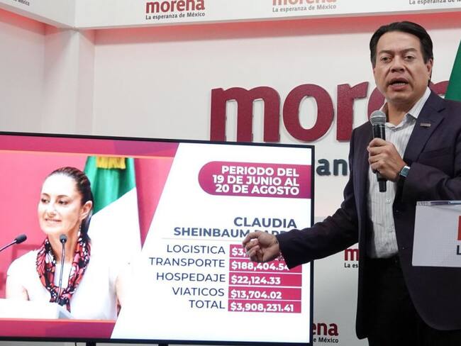 Minimiza Delgado denuncias de Ebrard sobre uso de recursos por Sheinbaum