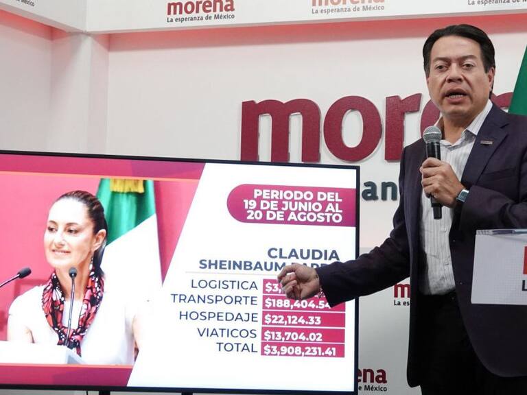 Minimiza Delgado denuncias de Ebrard sobre uso de recursos por Sheinbaum