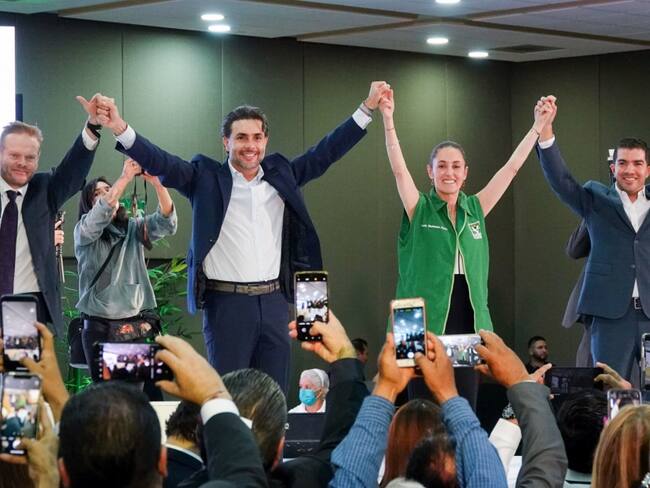 Denuncian a Sheinbaum por actos anticipados de campaña