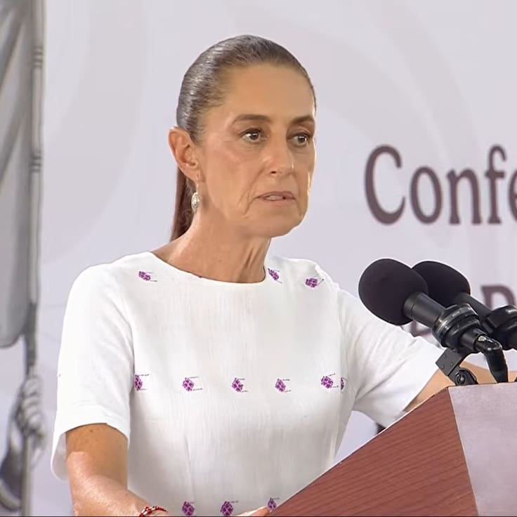 CNTE solo quiere provocar para la fotografía, señala Sheinbaum y descarta desalojo