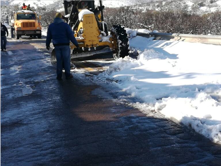 El estado de Chihuahua registra la primera tormenta invernal de este 2024.FOTO: NACHO RUIZ /CUARTOSCURO.COM