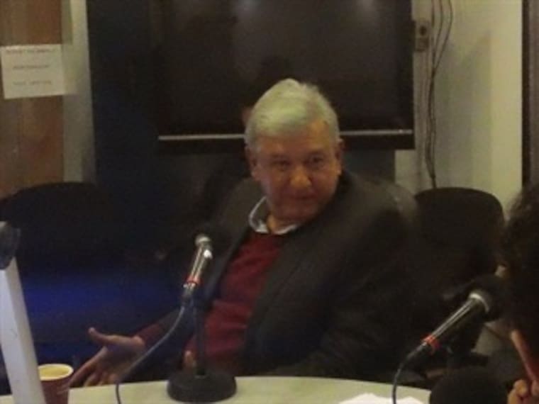 Habla sobre la llegada de EPN al poder . Andrés Manuel López Obrador, ex candidato presidencial