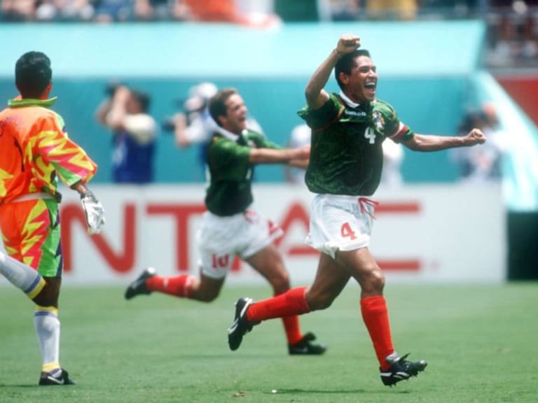 México derrotó a Irlanda 2-1 en la primera ronda del Mundial de 1994 celebrado en Estados Unidos
