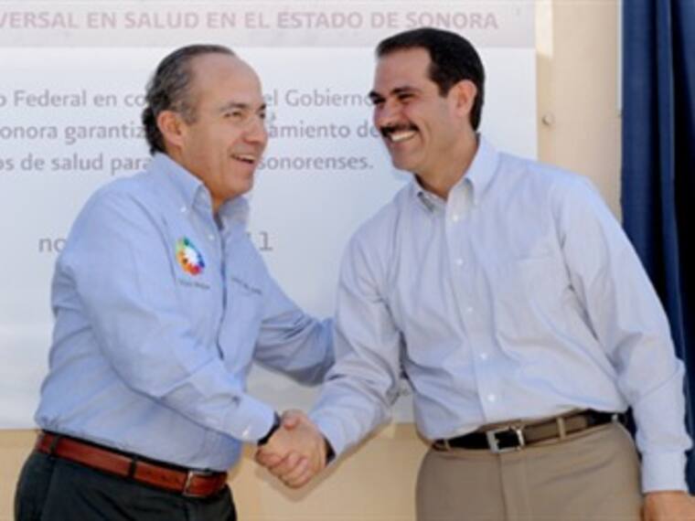 Deja Calderón de tarea al gobernador de Sonora inaugurar obras pendientes