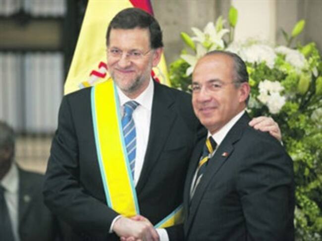 Celebran reunión Felipe Calderón, Juan Carlos de España y Mariano Rajoy