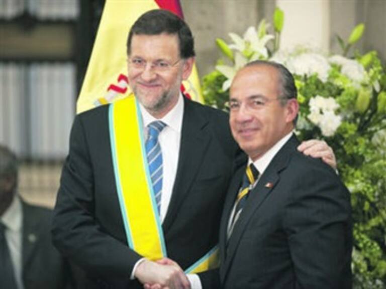 Celebran reunión Felipe Calderón, Juan Carlos de España y Mariano Rajoy