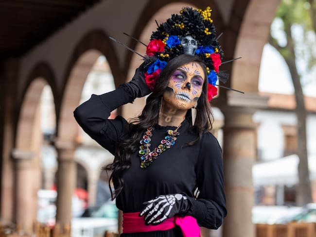 Maquillaje de Catrina: Una opción elegante para Día de Muertos