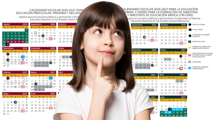 Nuevo calendario SEP 2026-2027 es oficial: ¿qué diferencia hay entre el de 185 y 190 días?