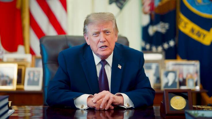 Trump insiste en dar 5 mil dólares a cada estadounidense si los republicanos ganan las elecciones de 2026
