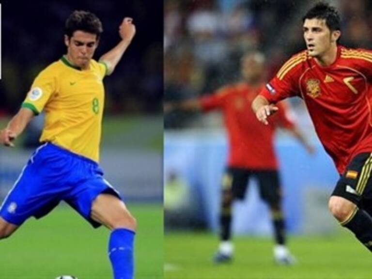 Brasil y España, favoritos para la final del Mundial