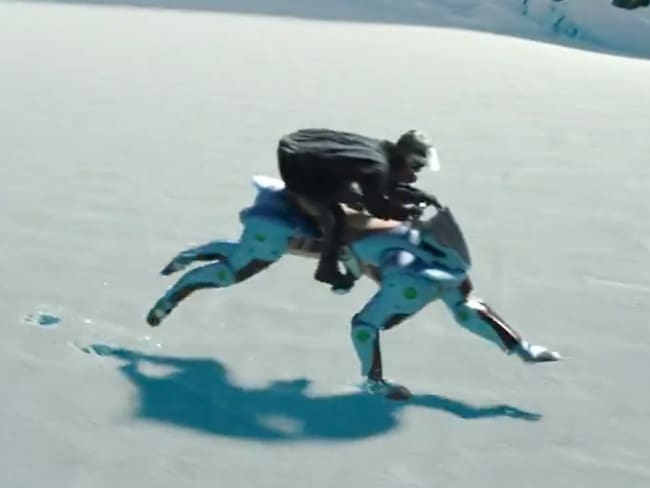 Así funciona Corleo, el robot de Kawasaki inspirado en un caballo | VIDEO