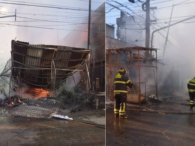 Incendio en La Merced provoca suspensión en Línea 4 del Metrobús