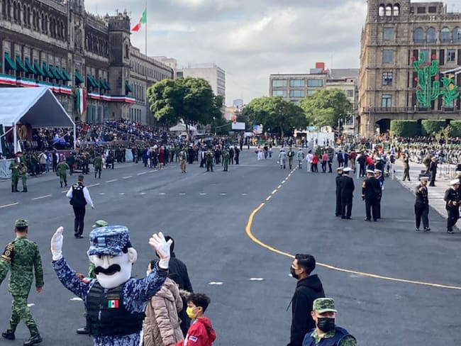 Saldo blanco tras desfile militar, confirman autoridades