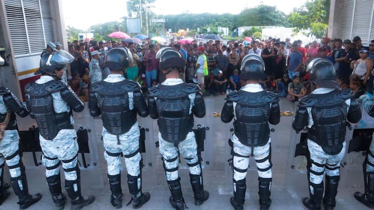 Detiene Guardia Nacional más migrantes que delincuentes, revela INEGI