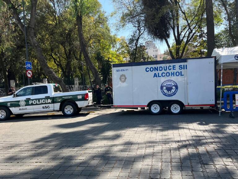 La SSC mantiene activo el operativo de vigilancia carretero y del programa "Conduce sin alcohol", en favor de quienes regresan de fin de semana a la CDMX.