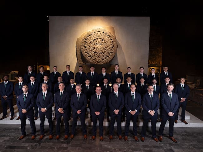 Selección Mexicana se toma la foto oficial del Mundial 2026 en el Museo Nacional de Antropología