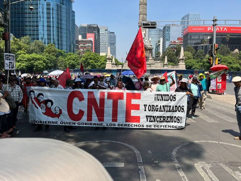 Maestros de la CNTE sostendrán una reunión con autoridades del gobierno capitalino