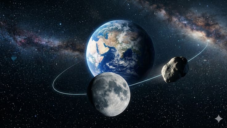 NASA: Asteroide YR4 no impactará la Luna, pero seguirán monitoreando su trayectoria con la Tierra