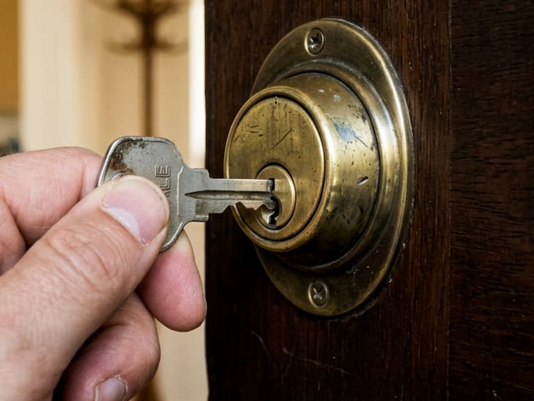 ¿Dejas las llaves en la cerradura? Hay riesgo oculto de este hábito que puede afectar la seguridad de tu hogar.