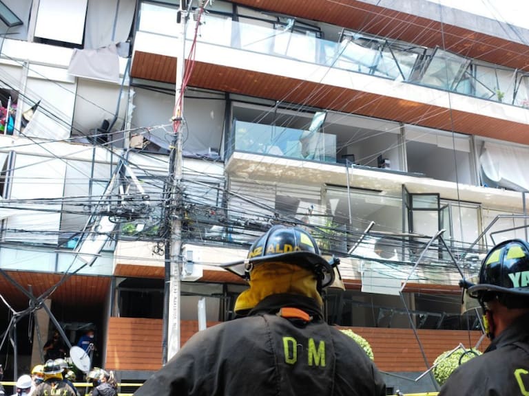 Sheinbaum reporta un fallecido por explosión en edificio de Av. Coyoacán