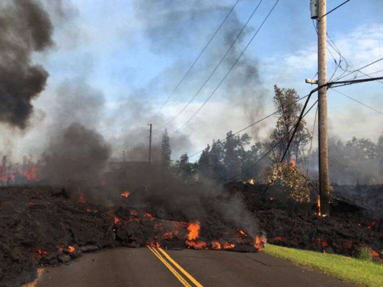 Registra nueva explosión el volcán Kilauea de Hawái