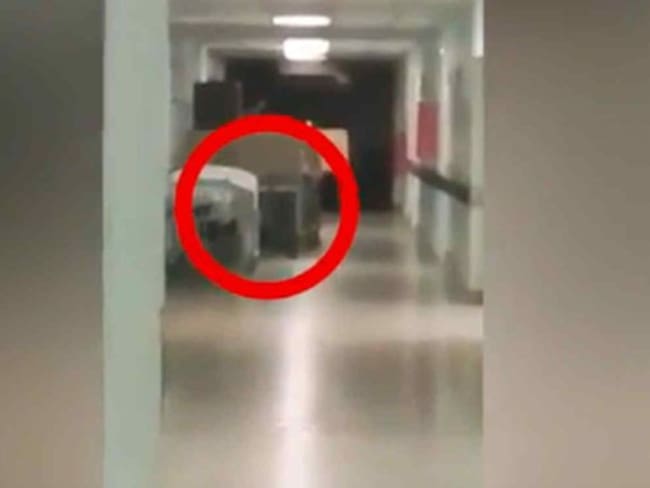 [Video] Graban al fantasma de un niño en hospital de Argentina