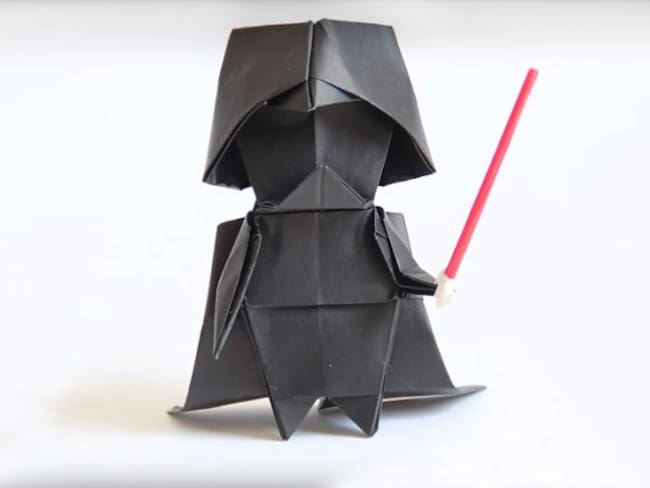 ¡Aprende a hacer a Darth Vader, Yoda y la Princesa Leia de origami!
