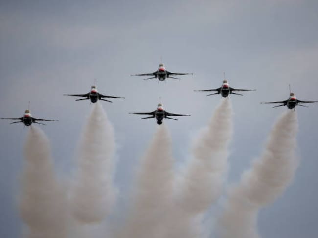 Aviones de la Fuerza Aérea de EE. UU. ingresarán a Edomex para la Feria Aeroespacial México 2025