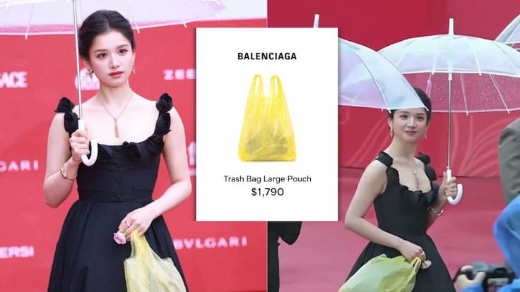 ¿Es real la bolsa de basura de Balenciaga? La verdad sobre la bolsa amarilla de Zhang Jingyi que se volvió viral