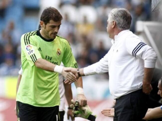 Casillas será titular en la Supercopa de Europa: Ancelotti