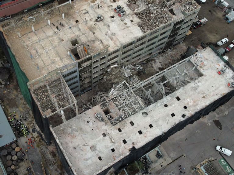 Derrumbe en San Antonio Abad: Gobierno CDMX se deslinda y culpa a la Alcaldía Cuauhtémoc