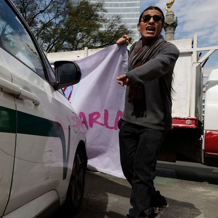 Protestan conductores de apps en CDMX: Alternativas viales y calles cerradas hoy 30 de marzo
