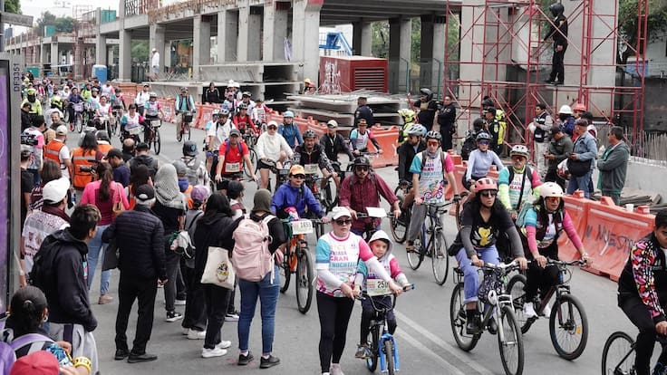 Es mejor acostumbrarse a la ciclovía de Tlalpan, pero el paso elevado no tiene razón de ser