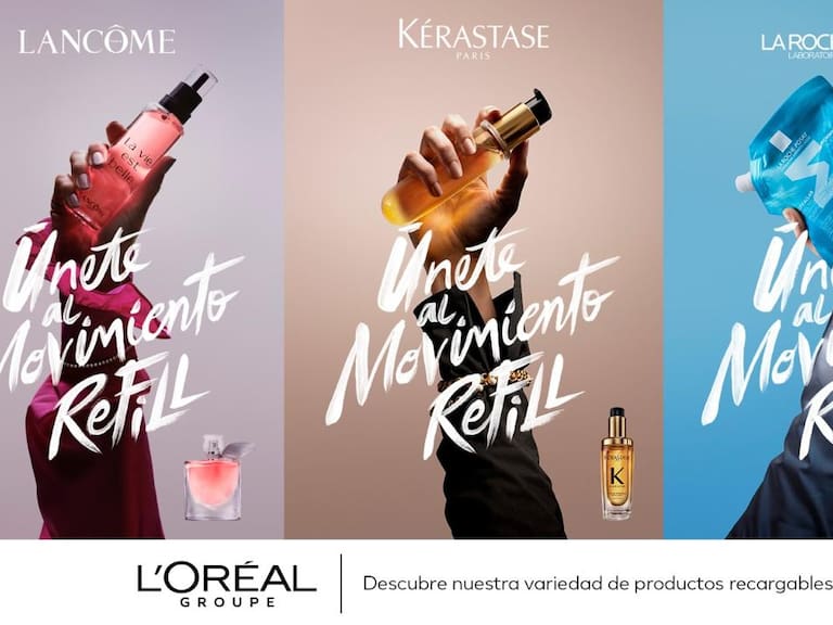 MX- L’Oréal Groupe continúa impulsando la evolución de los formatos recargables en marcas como Lancôme, Armani beauty, L’Oréal Paris, L’Oréal Professionnel y CeraVe