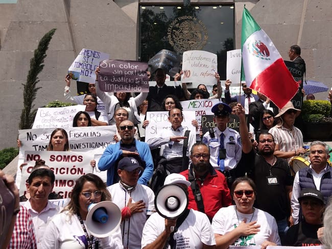 Manifestación en contra de reforma al PJ del domingo exige un diálogo: Estudiante