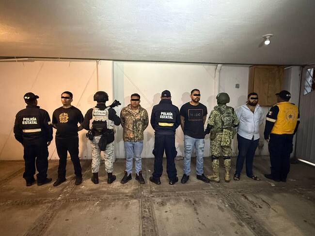 Capturan a presuntos integrantes del CJNG en el Edomex en posesión de autos de alta gama