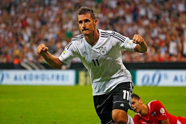 Klose, histórico con Alemania