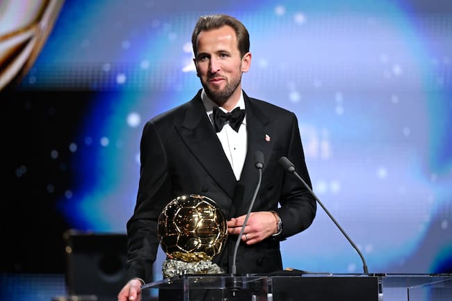 Kane es el quinto inglés en la historia del Balón de Oro,
