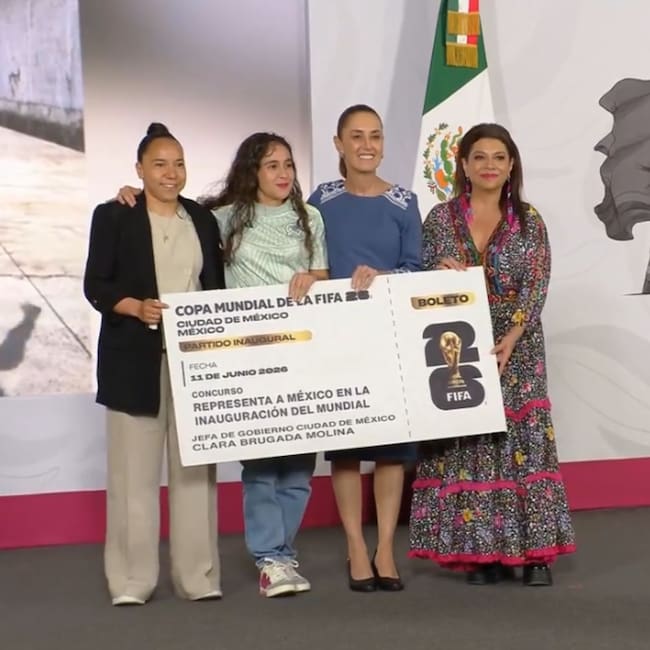 Ganadoras del concurso del Mundial 2026