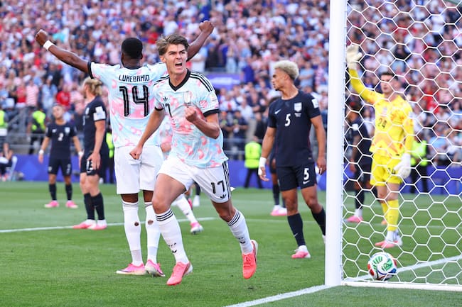 Bélgica vs Estados Unidos