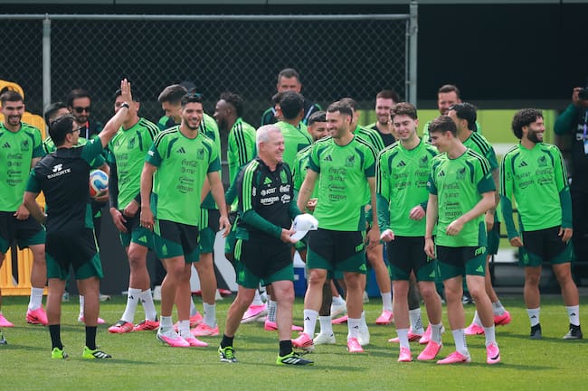 Entrenamiento Selección Mexicana