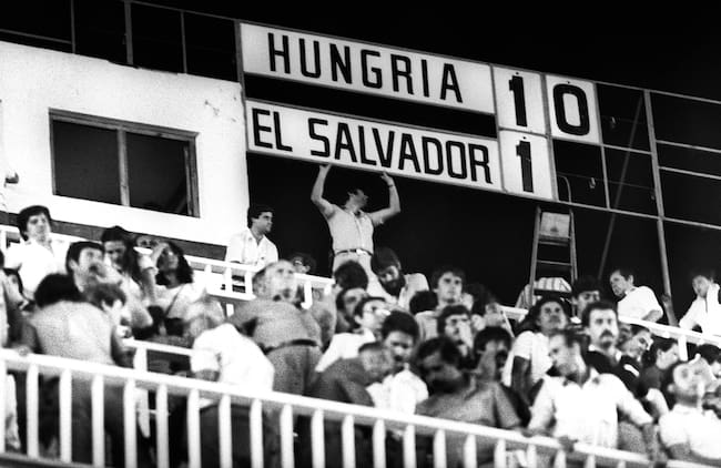1982 FIFA World Cup Hungría vs El Salvador 10-1