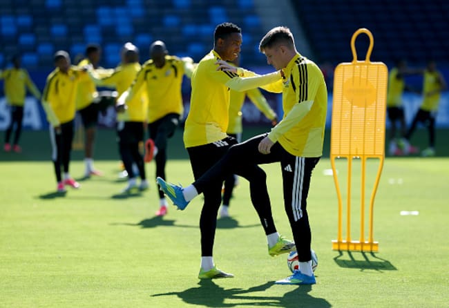 Entrenamiento selección Sudáfrica