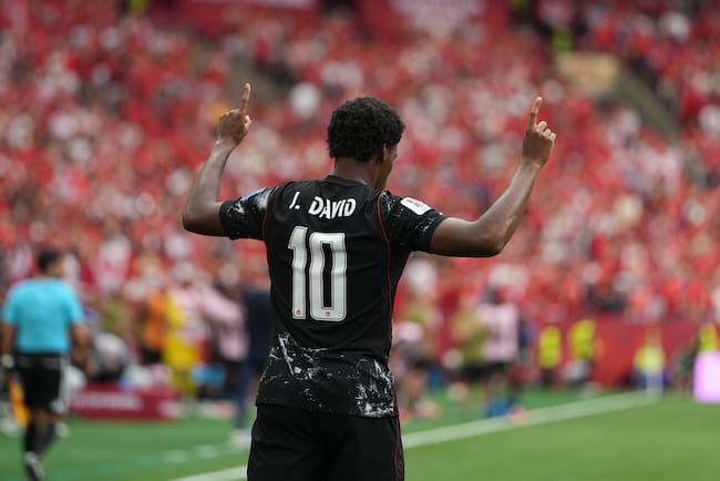 Goleada Festejo Jonathan David