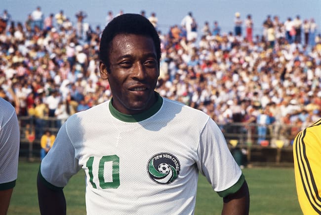 Pelé escribió el último capítulo de su carrera
