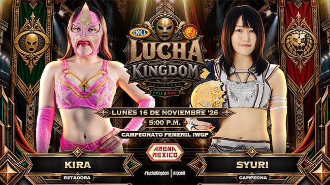Lucha Kingdom en la Arena México entre el CMLL y NJPW.