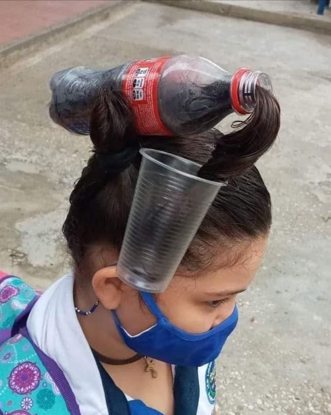 Peinado de Coca Cola