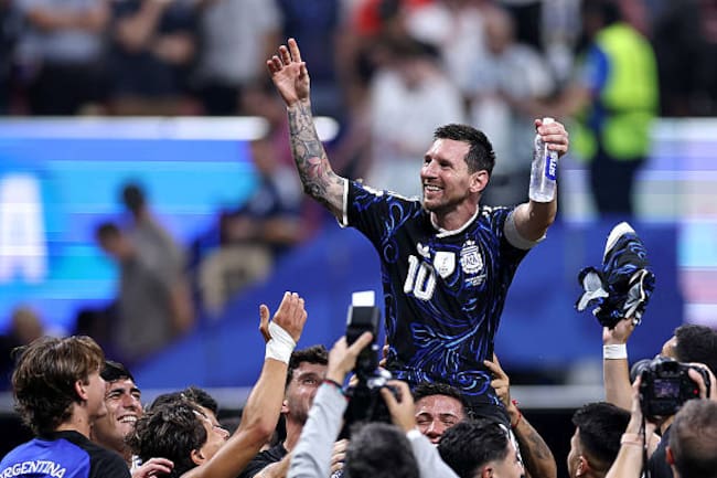 Argentina celebra pase a la final