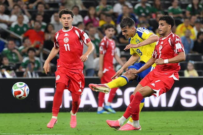 Suecia vs Túnez