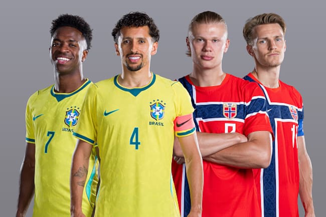 Brasil vs Noruega